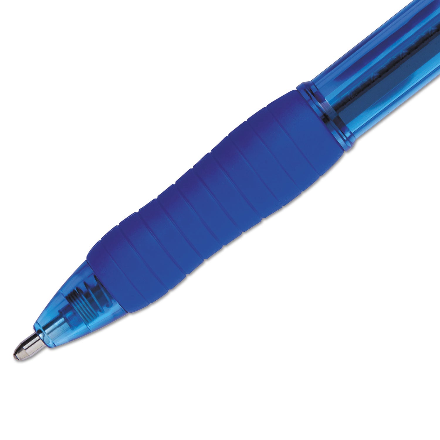 paper-mate-r-profile-ballpoint-pen-retractable-bold-1-4-mm-blue-ink-translucent-blue-barrel-dozen-pap89466a_2
