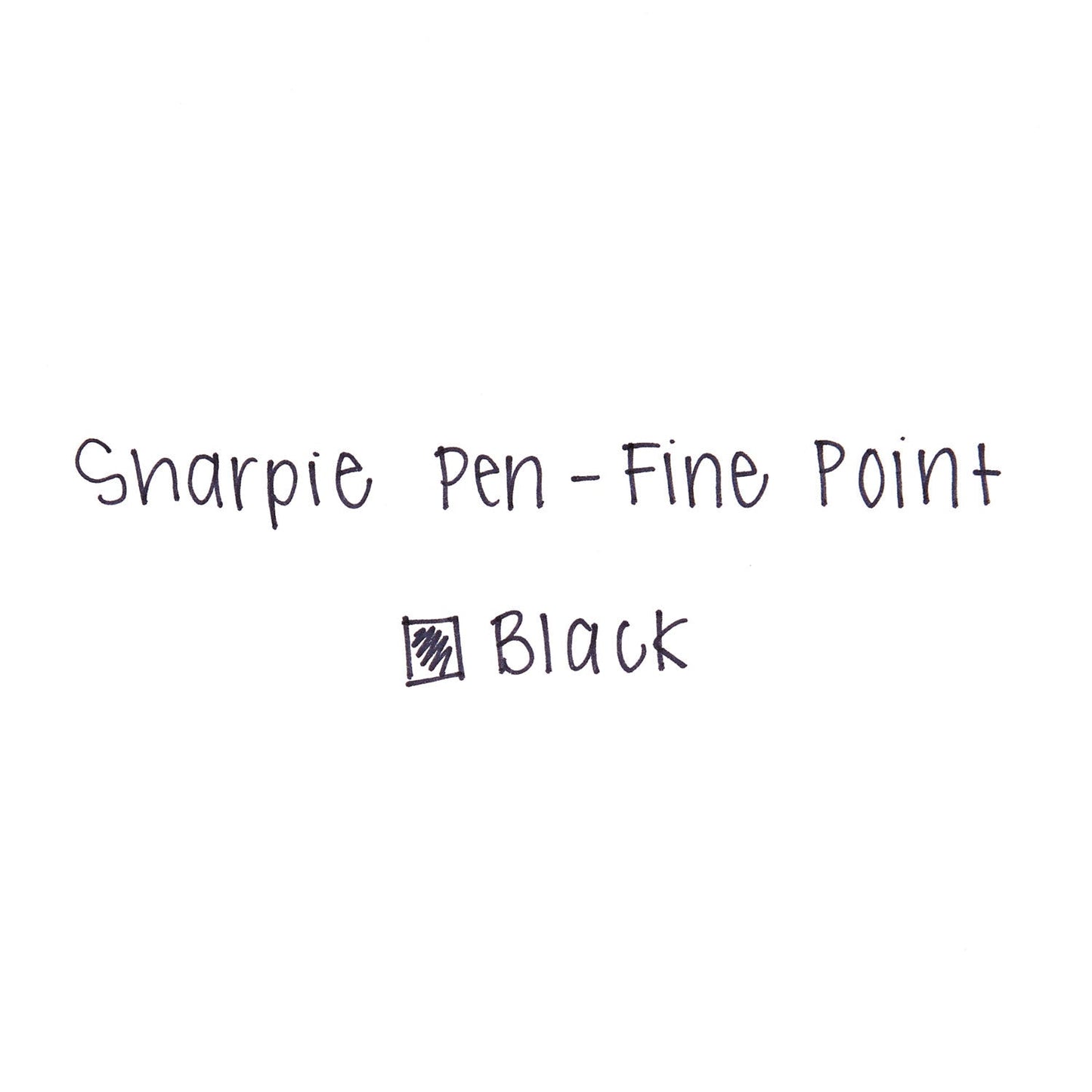 Sharpie® Stainless Steel Porous Point Pen, Stick, Fine 0.5 mm, Black Ink, Brushed Silver Barrel (SAN1800702)