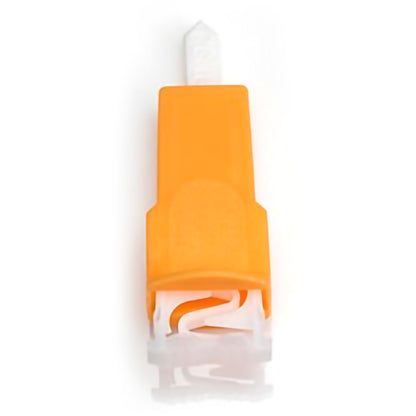 Capiject® Safety Lancet 23 Gauge Retractable Push Button Activation Finger (682038_CS)