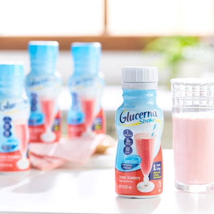 Glucerna® Original Shake Oral Supplement Creamy Strawberry Flavor Liquid 8 oz. Bottle (649275_CS)