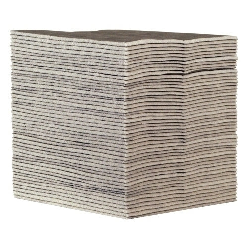 Sellars® Universal Sorbent Pad, Gray/Blue, 15x19, Extra Heavy Duty, Q-Cel™, Case of 50 (HOS22851)