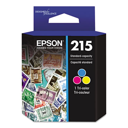 Epson® T215530-S (215) DURABrite Ultra Ink, Tri-Color (EPST215530S)