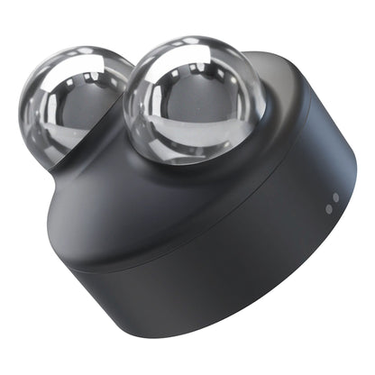 TheraFace Hot and Cold Rings - Black Hand-Held Face Massager & Cleanser Attachment 1 Hot Ring, 1 Cold Ring, Travel Pouch (1248586_EA)
