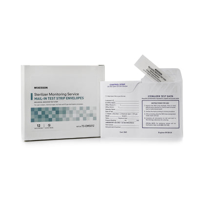 McKesson Sterilizer Monitoring Mail-In Service Steam / EO Gas / Dry Heat / Chemical Vapor (841965_CS)