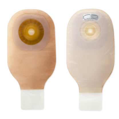 Premier™ Ostomy Pouch One-Piece System 12 Inch Length Convex, Trim to Fit Up to 2 Inch Stoma Drainable (1034759_BX)