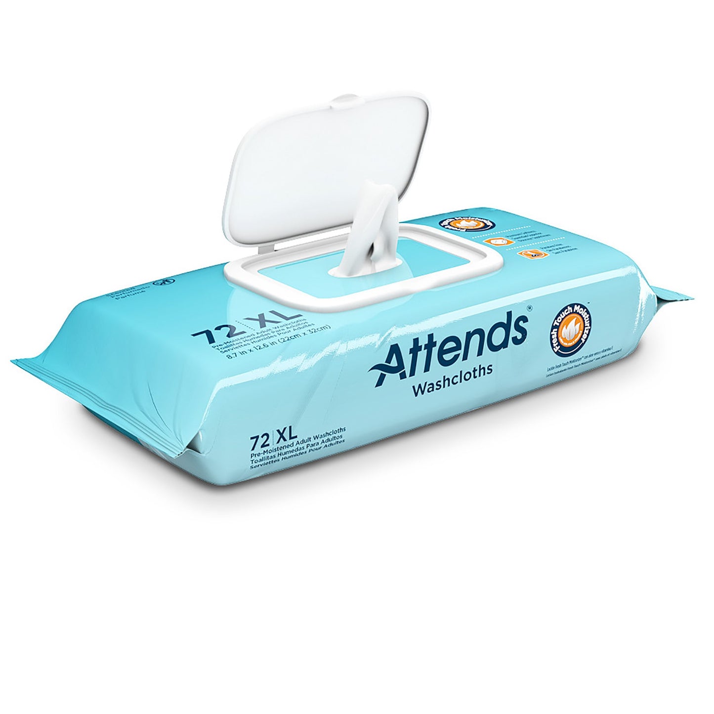 Attends® Personal Cleansing Wipe Soft Pack Scented 72 Count (633847_CS)