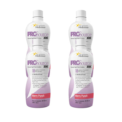 ProSource ZAC™ Oral Supplement Berry Punch Flavor Liquid 32 oz. Bottle (706924_CS)