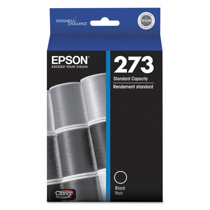Epson® T273020-S (273) Claria Ink, 250 Page-Yield, Black (EPST273020S)