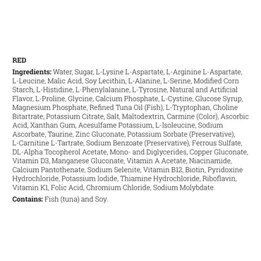 MMA/PA cooler®15 Oral Supplement Red Flavor Liquid 15 Gram Pouch (1140731_CS)