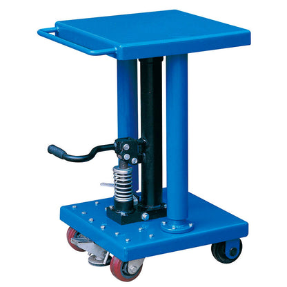 Global Industrial Work Positioning Post Lift Table Foot Control 500 Lb. Cap. 18x18 Platform (WB232054)