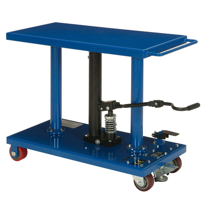 Global Industrial Work Positioning Post Lift Table Foot Control 1000 Lb. Cap. 36x18 Platform (WB232056)