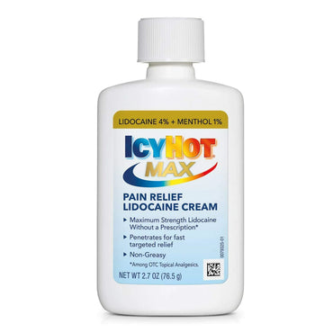 Icy Hot® Topical Pain Relief Lidocaine Cream 2.7 oz. (1230698_EA)