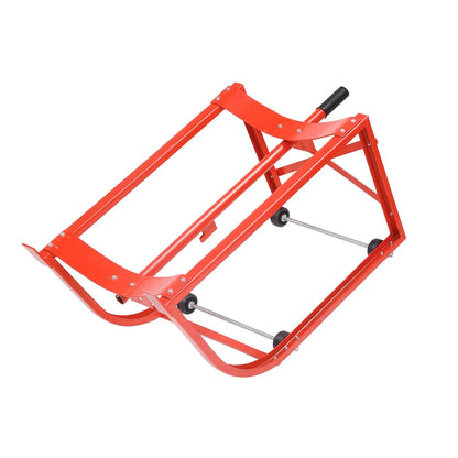 Global Industrial Standard Drum Cradle - 2-1/2" Polyolefin Wheels - For 55 Gal. Steel Drums (WB233572)