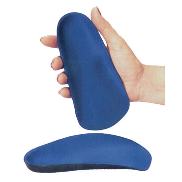 FREEDOM® Accommodator™ Plantar Fasciitis Insole 3/4 Length Foam / Nylon / Plastic Female 6 to 8 / Male 7 to 8 Blue (239228_PR)