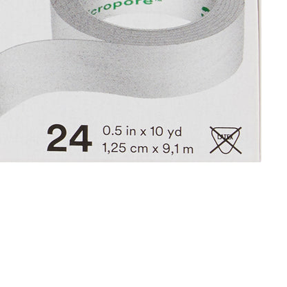 3M™ Micropore™ Medical Tape White 1/2 Inch X 10 Yard Paper NonSterile (5766_BX)