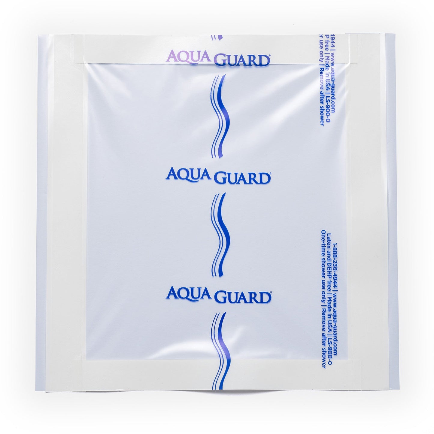 AquaGuard® Shower Sheet IV Site Barrier Protector 9 X 9 Inch Square NonSterile (1202931_PK)