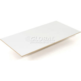 Global Industrial Melamine Laminated Deck, 48"W x 18"D x 1/2" Thick (WB235CP05)