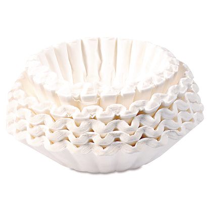 BUNN® Coffee/Tea Brewer Filters, Flat Bottom, 50/Pack, 60 Packs/Carton (BUNREGULAR3M)