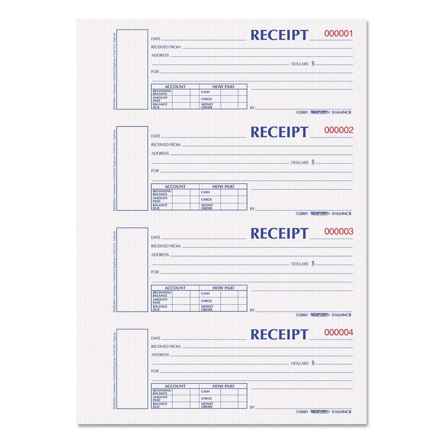 rediform-r-durable-hardcover-numbered-money-receipt-book-two-part-carbonless-6-88-x-2-75-4-forms-sheet-300-forms-total-reds1654ncr_1