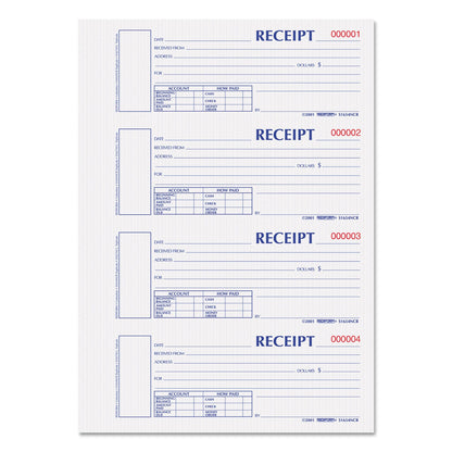 rediform-r-durable-hardcover-numbered-money-receipt-book-two-part-carbonless-6-88-x-2-75-4-forms-sheet-300-forms-total-reds1654ncr_1