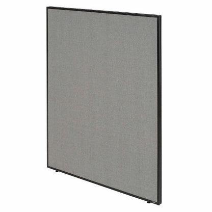 Interion Office Partition Panel, 36-1/4"W x 72"H, Gray (WB238636GY)