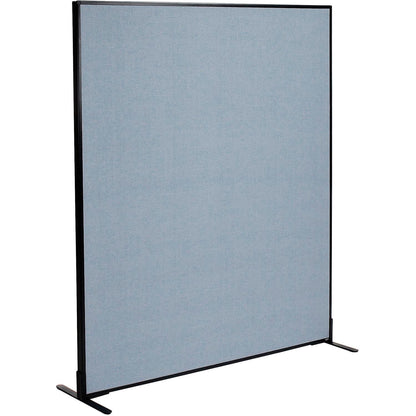 Interion Freestanding Office Partition Panel, 60-1/4"W x 72"H, Blue (WB238640FBL)
