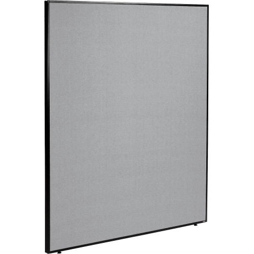 Interion Office Partition Panel, 60-1/4"W x 96"H, Gray (WB695790GY)