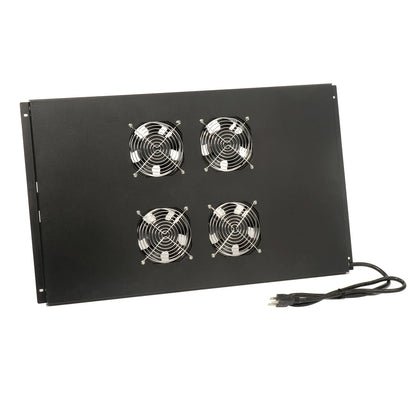 Global Industrial Fan Assembly Kit (4 Fans Included), 2200 CFM, Black (WB239190)