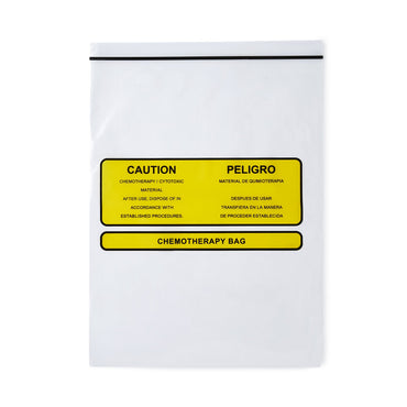 Health Care Logistics Hazardous Drug Bag Chemotherapy Bag Clear 9 X 12 Inch (703506_EA)
