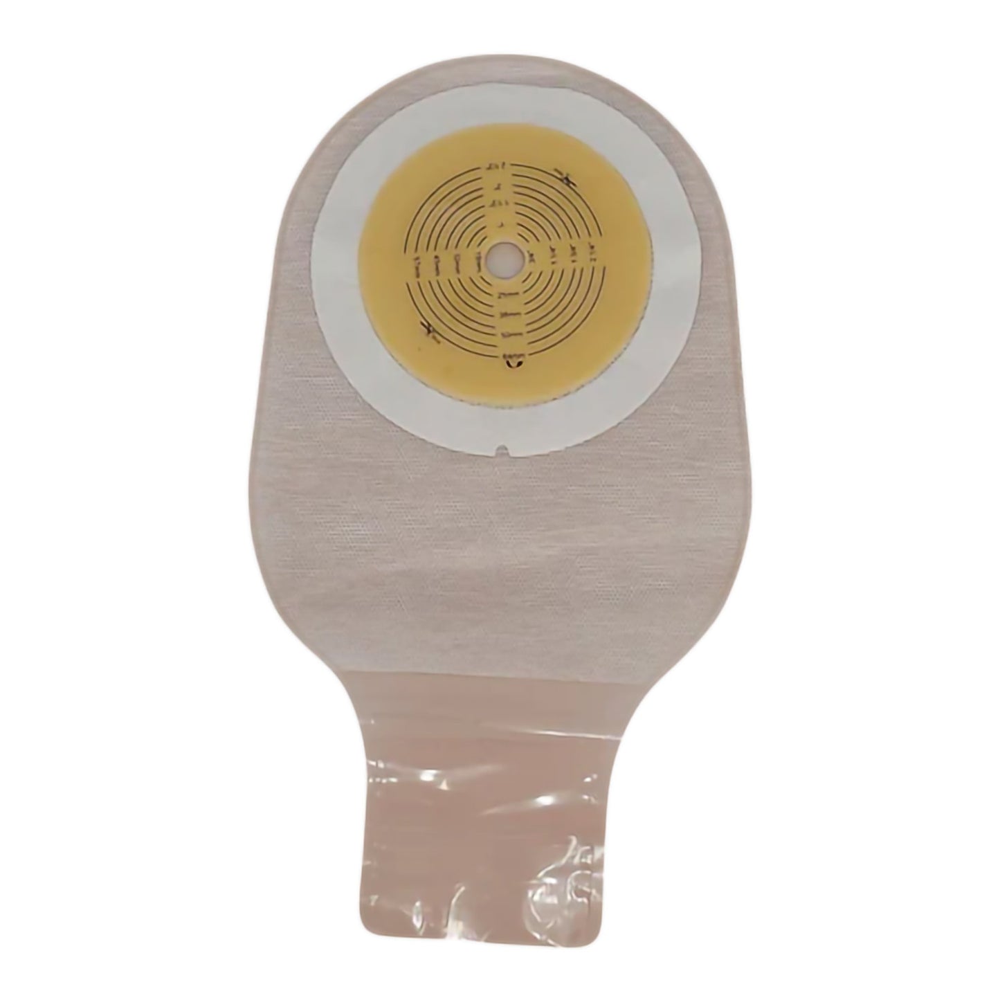 Safe n Simple™ Ostomy Pouch One-Piece System 12 Inch Length Flat, Trim to Fit 2-1/2 Inch Stoma Drainable (1243992_BX)