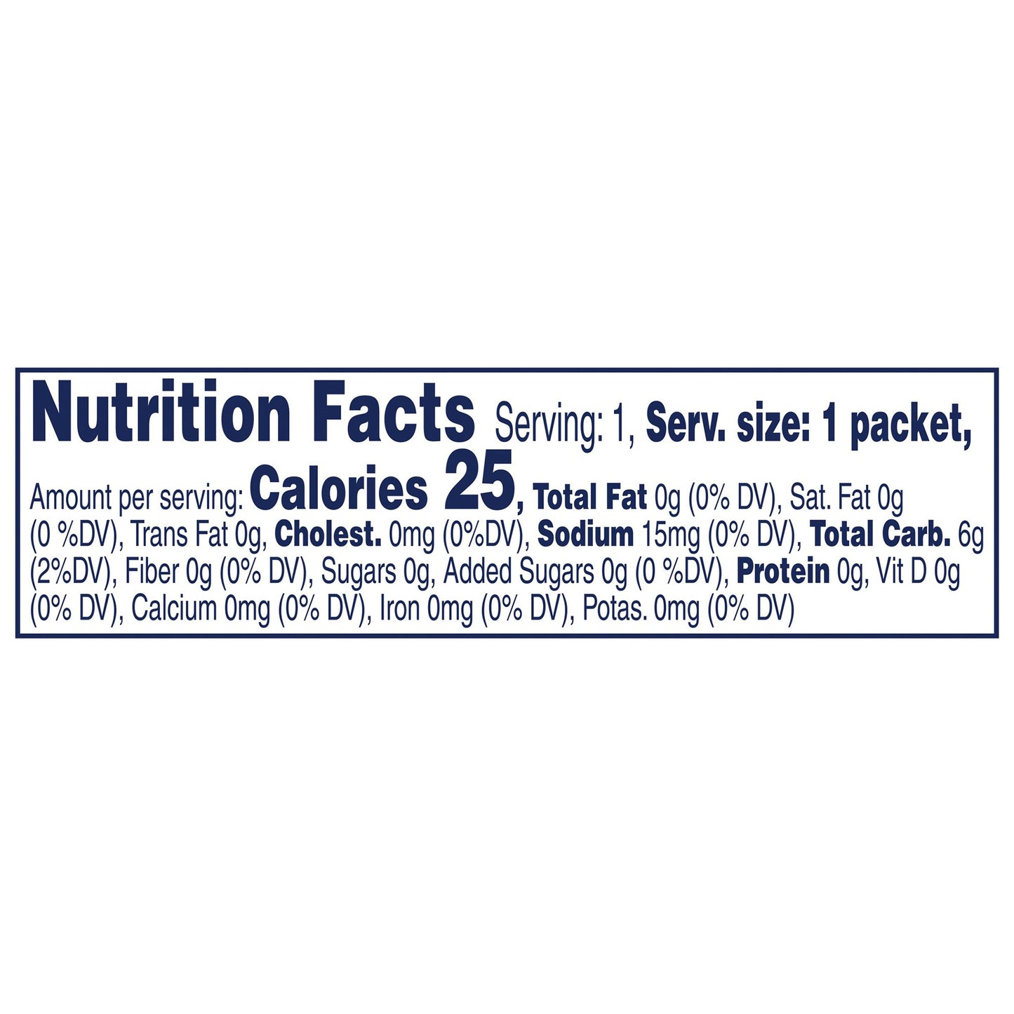 ThickenUp® Food and Beverage Thickener 6.4 Gram Individual Packet Unflavored Powder IDDSI Level 0 Thin (454359_EA)