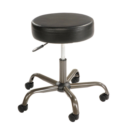 Global Industrial Interion Antimicrobial Medical Stool - Vinyl - Black (WB240159BK)