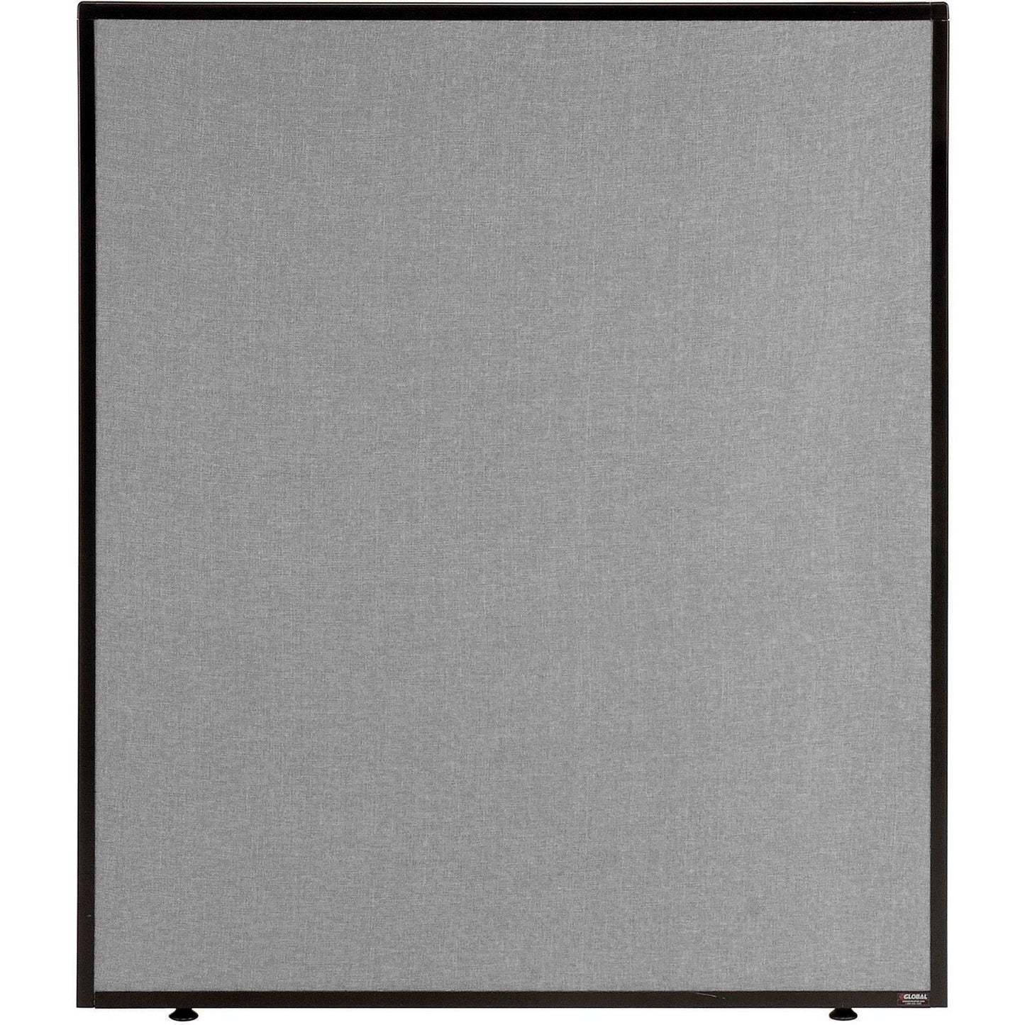 Interion Office Partition Panel, 36-1/4"W x 42"H, Gray (WB240224GY)
