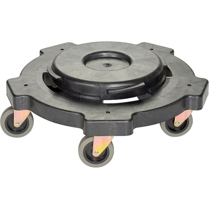 Global Industrial Dolly For 20, 32, 44, 55 Gallon Trash Can, 250 Lb. Capacity (WB240466BK)