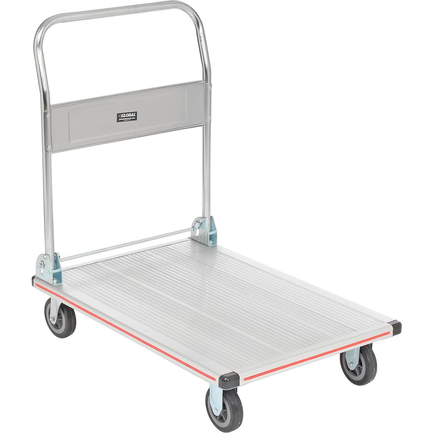 Global Industrial Folding Aluminum Platform Truck 36 x 24 600 Lb. Capacity (WB241578)