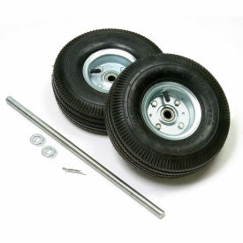 Global Industrial Universal 10" Pneumatic Hand Truck Wheel Kit (WB330CP32)