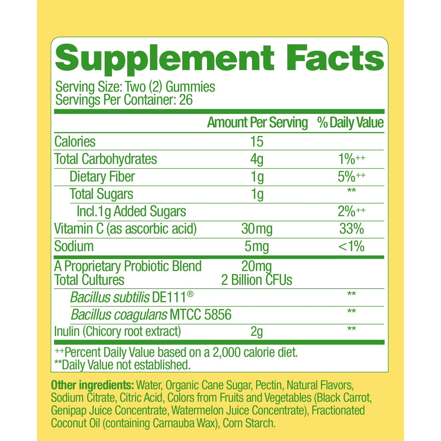Culturelle® Prebiotic / Probiotic Dietary Supplement 52 per Bottle Gummy (1268962_BT)
