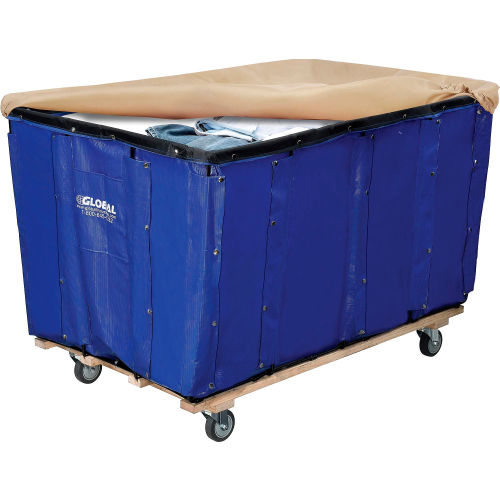 Global Industrial Replacement Liner For 20 Bushel Vinyl Basket Bulk Truck, Blue (WB241990BL)