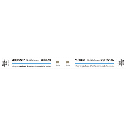 McKesson Sterilization Chemical Indicator Strip Steam 8 Inch Length (524534_CS)