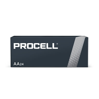 Duracell Procell Battery, Non-Rechargeable Alkaline, 1.5 V, AA (243-PC1500BKD)