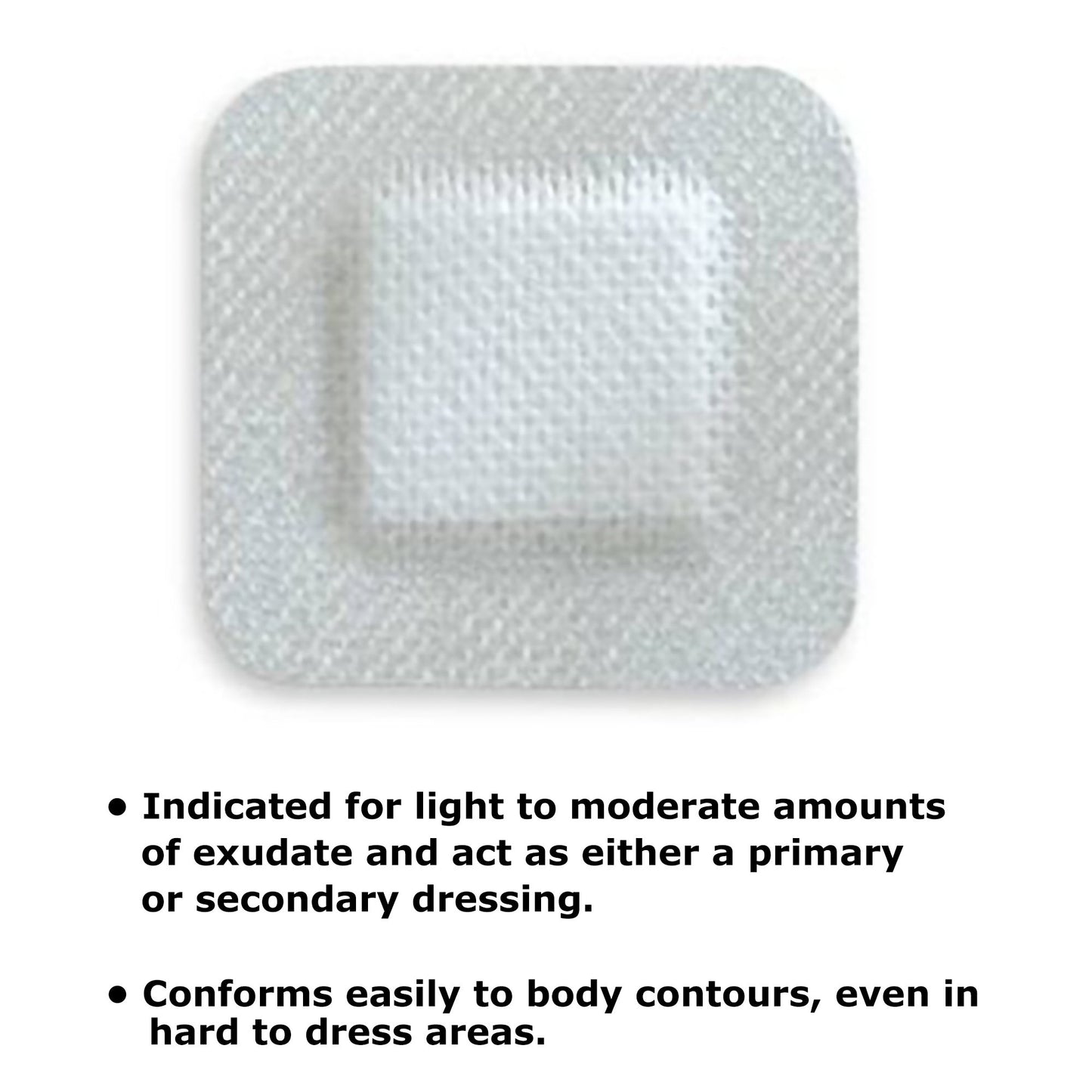 McKesson Island Dressing 4 X 4 Inch Square NonSterile (883053_EA)