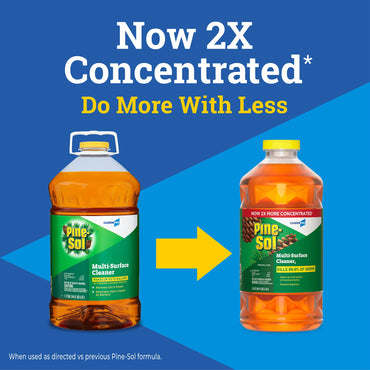 Pine-Sol® Surface Disinfectant Cleaner Broad Spectrum Manual Pour Liquid 80 oz. Bottle Pine Scent NonSterile (1255978_CS)