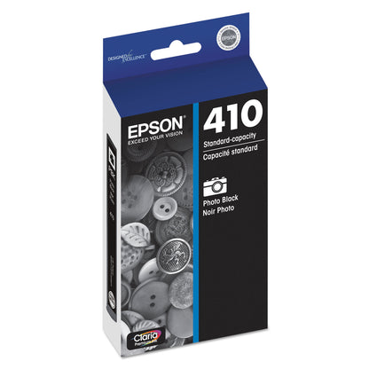 Epson® T410120-S (410) Ink, Photo Black (EPST410120S)