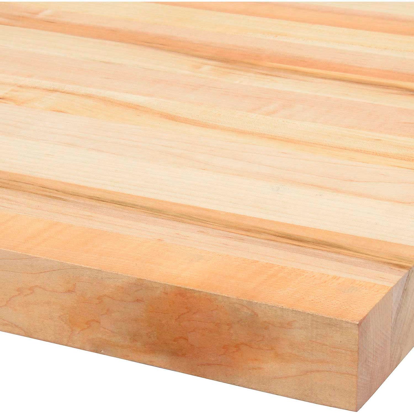 Global Industrial Workbench Top, Boos Maple Butcher Block Square Edge, 60"Wx24"Dx1-3/4" Thick (WB432251)