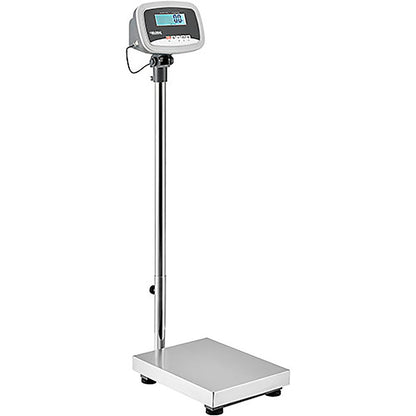 Global Industrial Industrial Bench & Floor Scale With LCD Indicator, 330 lb x 0.1 lb (WB244241)
