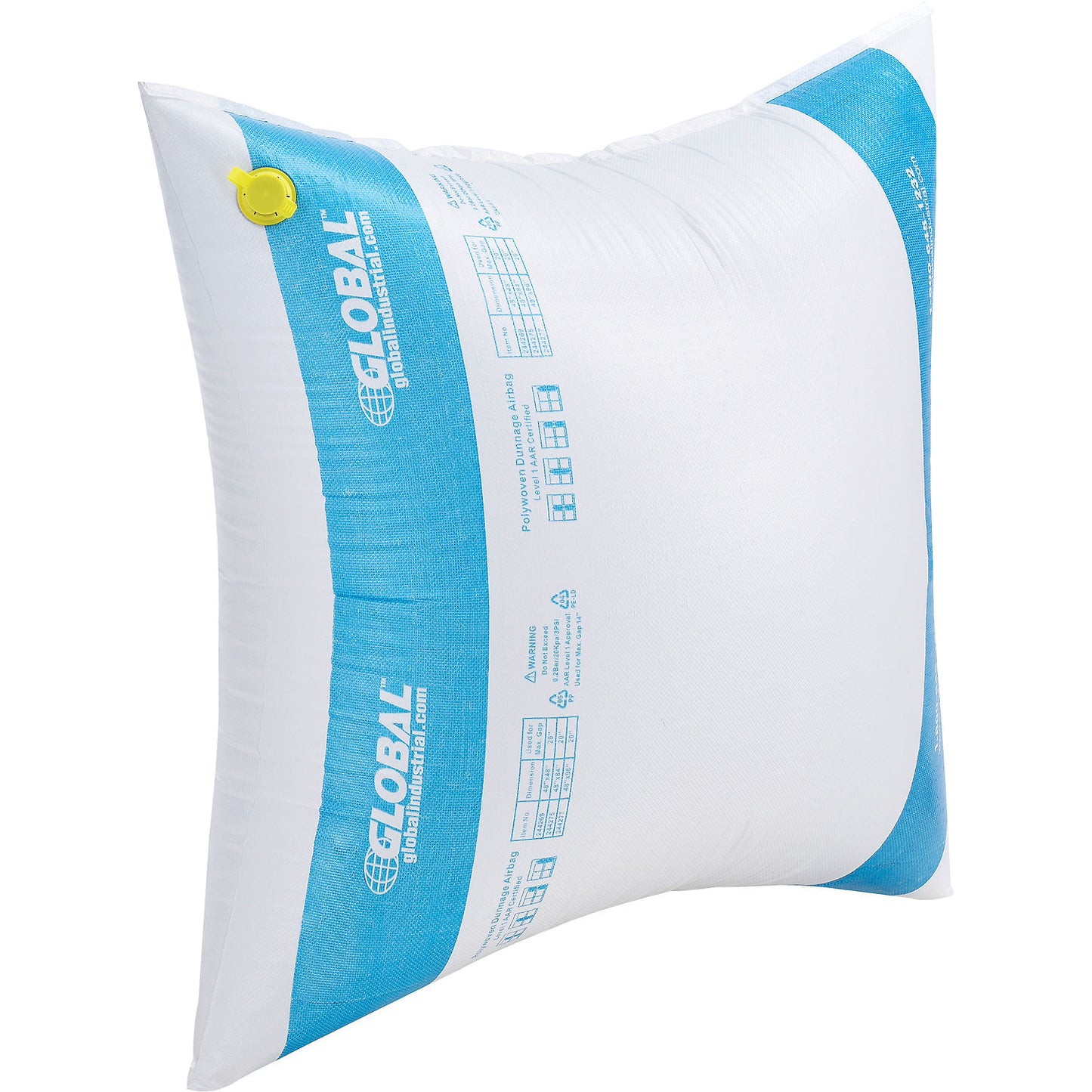 Global Industrial Polywoven Dunnage Air Bags, 2 Ply, 48"W x 48"L (WB244269)