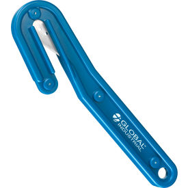 Global Industrial Heavy Duty Stretch Wrap Film Cutter, Blue, 2/Pack (WB244292)
