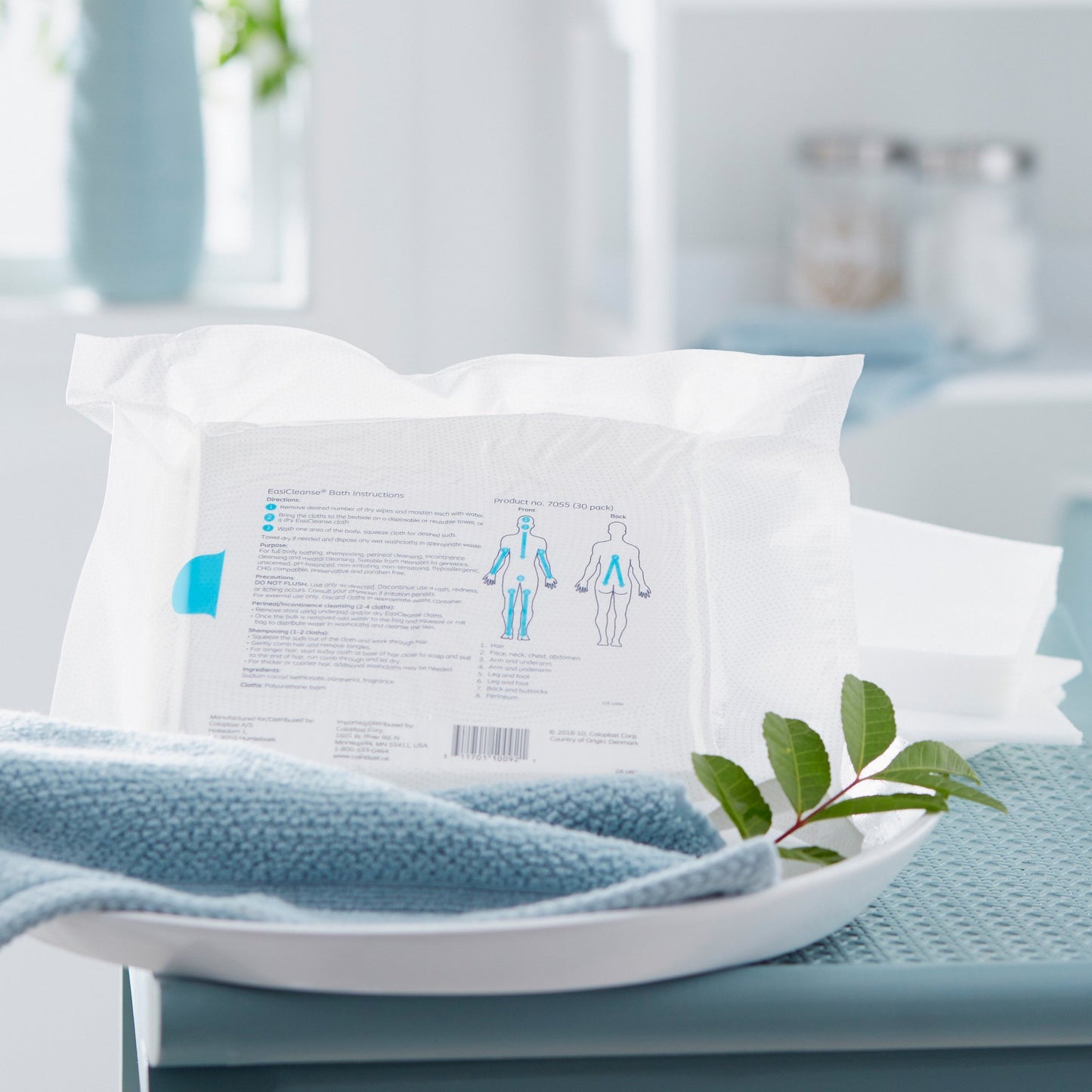Bedside-Care® EasiCleanse™ Rinse-Free Bath Wipe Soft Pack Scented 30 Count (454879_PK)