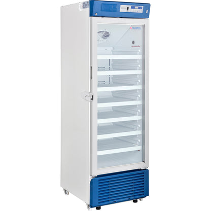 Global Industrial Upright Laboratory Refrigerator, 13.8 Cu.Ft., Glass Door (WB2453703)