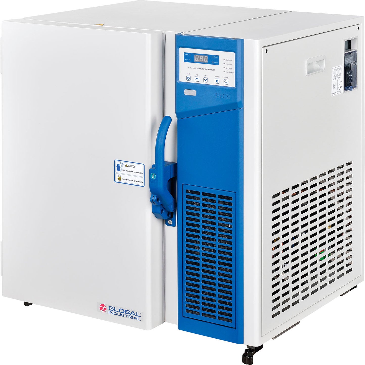 Global Industrial Ultra-Low Temperature Undercounter Lab Freezer, 3.5 Cu.Ft., Solid Door (WB2453707)
